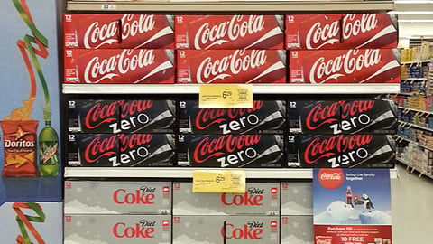 Dominick's Coca-Cola Endcap Display