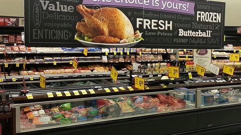 Safeway 'The Choice is Yours' Ceiling Banner