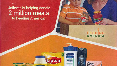 Unilever 'Feeding Families' FSI