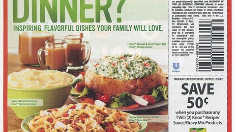 Knorr 'What's For Dinner' FSI