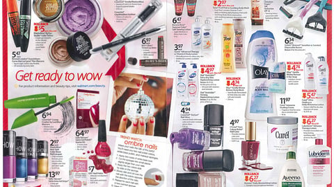 Walmart 'Beauty Scoop' Winter Catalog Spread