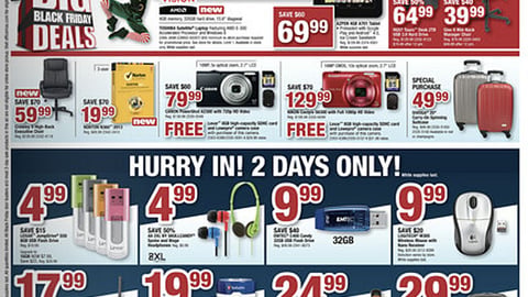 OfficeMax 'Big Black Friday Deals' Cover Feature