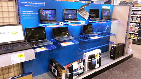 Best Buy Intel Ultrabook In-Line Display