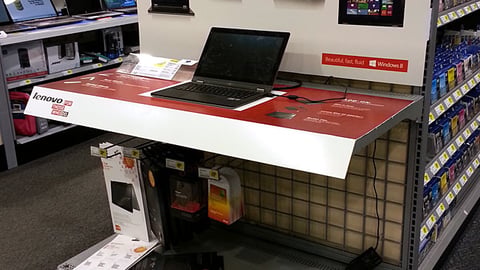 Best Buy Lenovo IdeaPad Endcap
