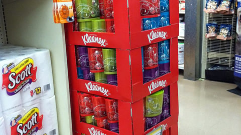 Kleenex 'It's Magical' Display