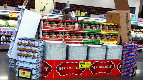 Albertsons 'My Holiday' Turkey-Prep Display