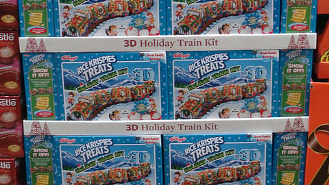 Rice Krispies Treats Sam's Club Holiday Pallet