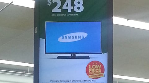 Walmart Samsung 'Black Friday' Smart Network Ad