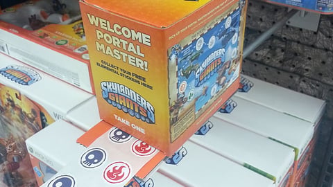 Walmart 'Skylanders: Giants' Sticker Dispenser