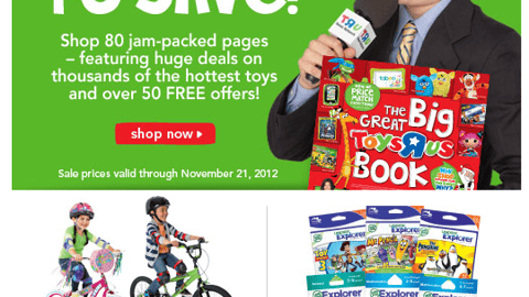 Toys "R" Us 'Great Big' Book Email