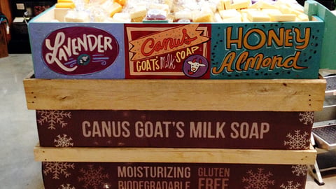 Whole Foods Holiday Dump Bin