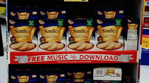 Keebler 'Set the Tone for the Holidays' Floorstand
