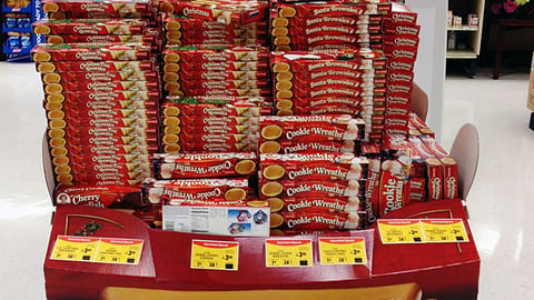 Little Debbie Holiday Pallet Display