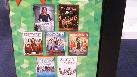 Best Buy ABC DVD Floorstand