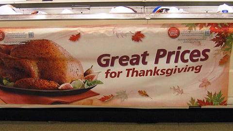 Safeway 'Great Prices' Cooler Sign