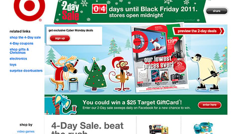 Target '2-Day Sale' Carousel Ad