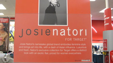 Josie Natori for Target Rack Header