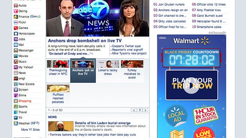 Yahoo.com Walmart 'Black Friday' Video Ad