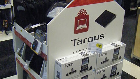 Best Buy Targus 'More Gifts' Floorstand