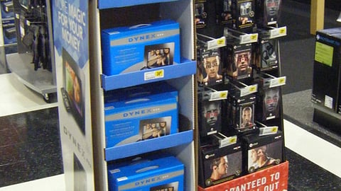 Best Buy Holiday Floorstands