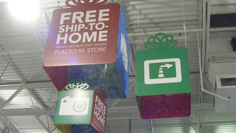 Best Buy 'Free Ship-To-Home' Ceiling Mobile