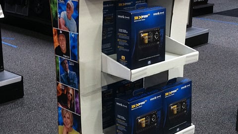 SiriusXM 'Gifts That Go Everywhere' Floorstand
