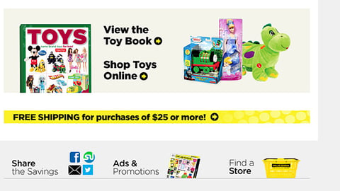 Dollar General 'Toys' Email Ad