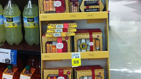 Burt's Bees 'Holiday Giving' Shipper