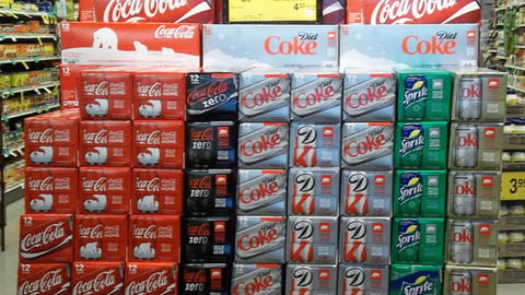 Safeway Coca-Cola Holiday Incentive Endcap