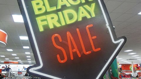 Target 'Black Friday Sale' Sign