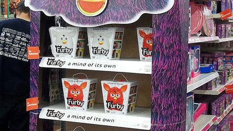 Walmart Furby Endcap Display