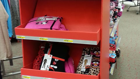 Target Holiday Apparel Floorstand