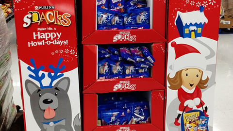 Purina Walmart 'Happy Howl-O-Days' Pallet