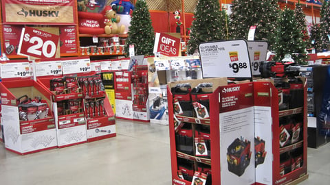 Home Depot Holiday Merchandising