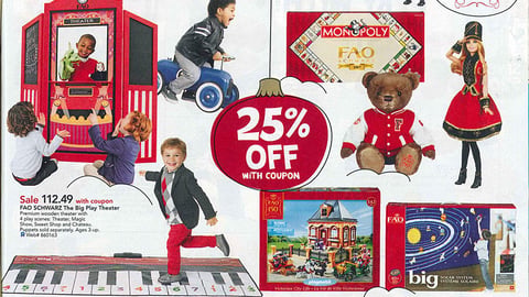 Toys "R" Us FAO Schwarz 'Great Big' Book Page