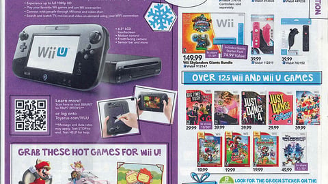 Toys "R" Us Nintendo Wii U 'Great Big' Book Page