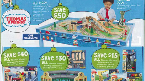 Toys "R" Us Thomas & Friends 'Great Big' Book Page