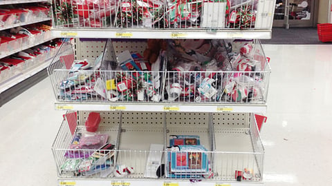 Target 'The Stocking Spree' Endcap