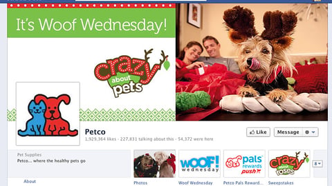 Petco 'Crazy About Pets' Facebook Page