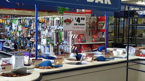 Petco 'Crazy About Pets' Price Sign