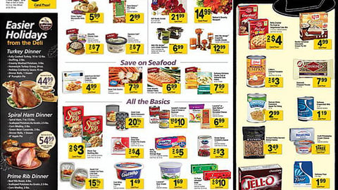 Safeway 'Thanksgiving' Circular Spread
