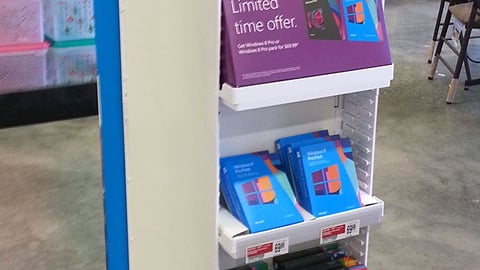 Office Depot 'Windows 8' Floorstand