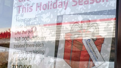 Speedway 'Gift of Hope' Window Poster