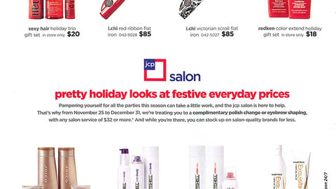 JCPenney 'Pretty Holiday Looks' Feature