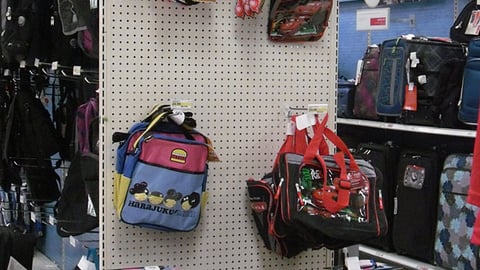 Target Harajuku Mini/'Cars 2' Endcap