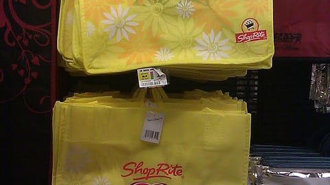 ShopRite 'Partners in Caring' Reusable Bag Rack