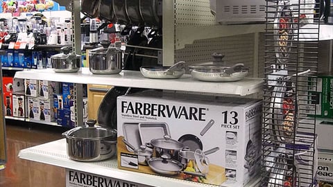 Walmart Faberware Endcap