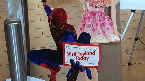 Walmart 'Visit Toyland Today' Standee