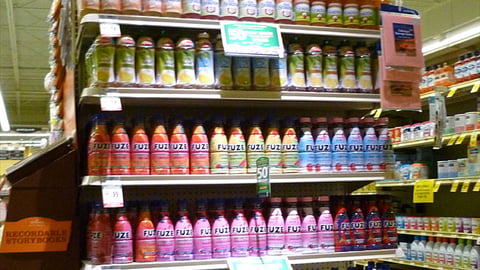 Safeway 'Holiday Beverage Destination' Endcap