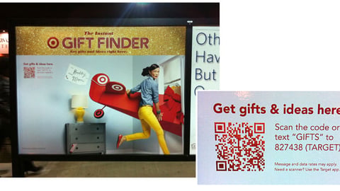 Target 'Gift Finder' Outdoor Ad